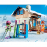 PLAYMOBIL - Chalet et Skieurs
