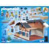 PLAYMOBIL - Chalet et Skieurs