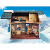 PLAYMOBIL - Chalet et Skieurs